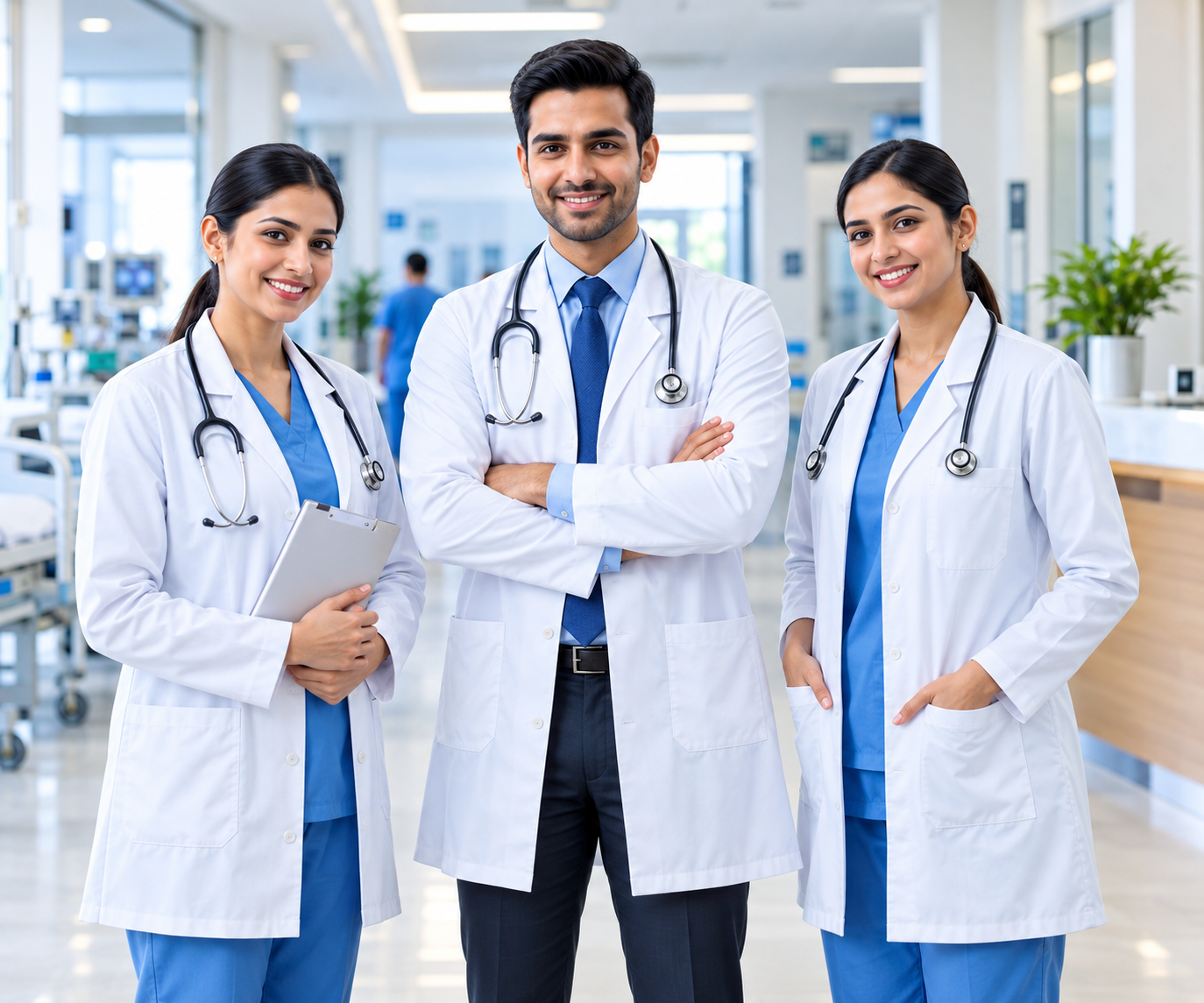 Hospital medical team